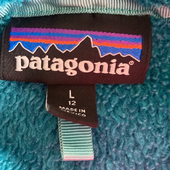 Kids Patagonia fleece size 12 - Picture 2 of 2
